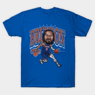 Jalen Brunson NYK Cartoon T-Shirt